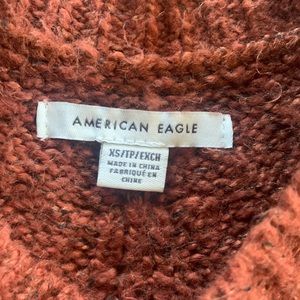 American Eagle rust colored sweater size XS